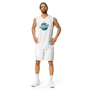 Recyceltes Unisex-Basketballtrikot - Ballerz Logo
